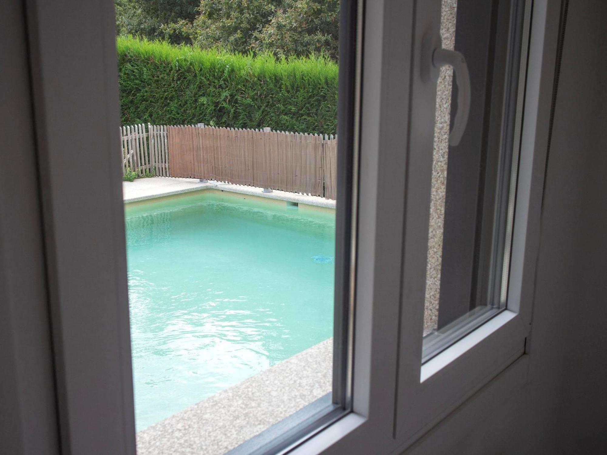 Chalet Con Piscina Y Diversion Ria De Vigo Vilaboa Esterno foto