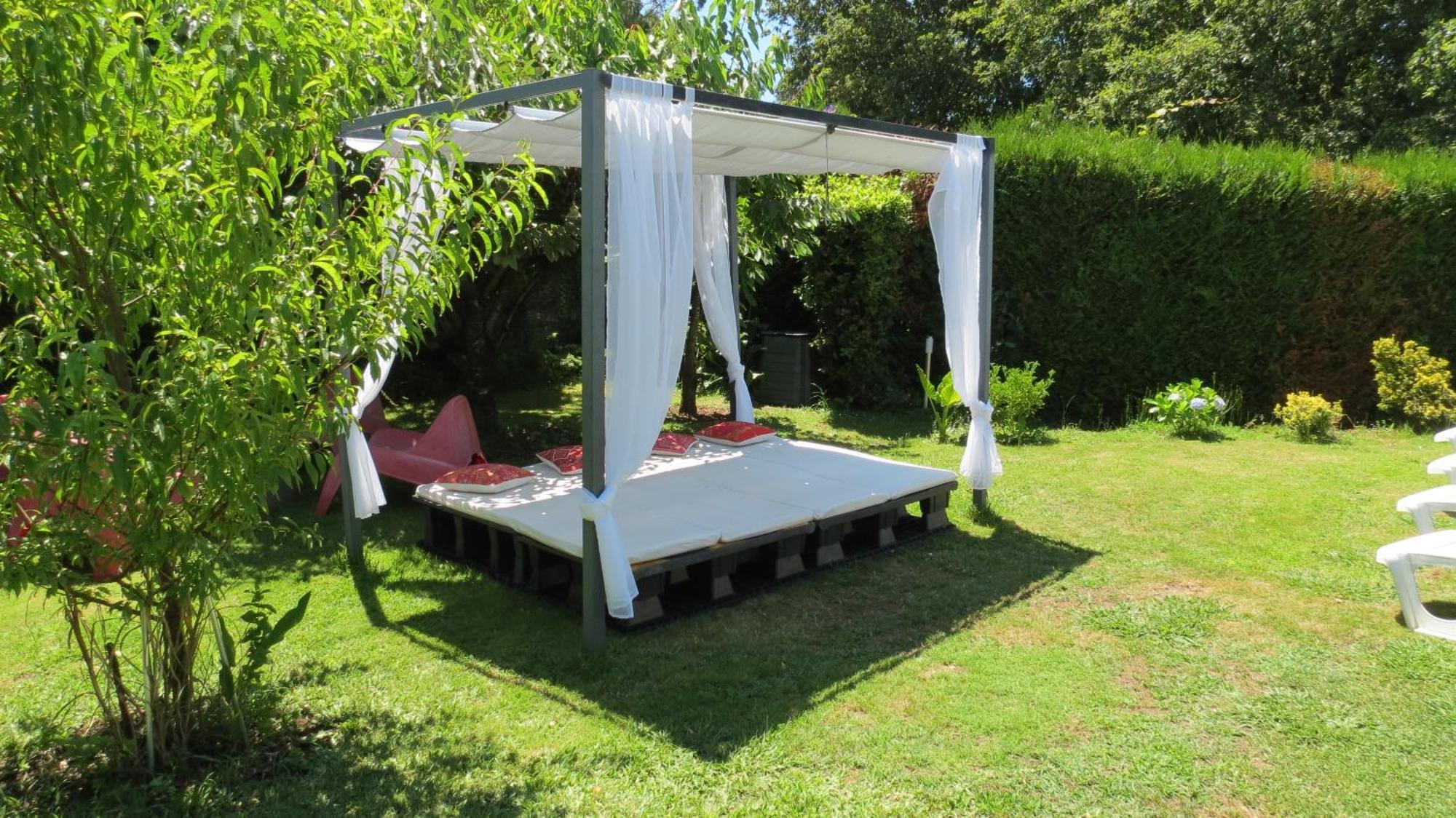 Chalet Con Piscina Y Diversion Ria De Vigo Vilaboa Esterno foto