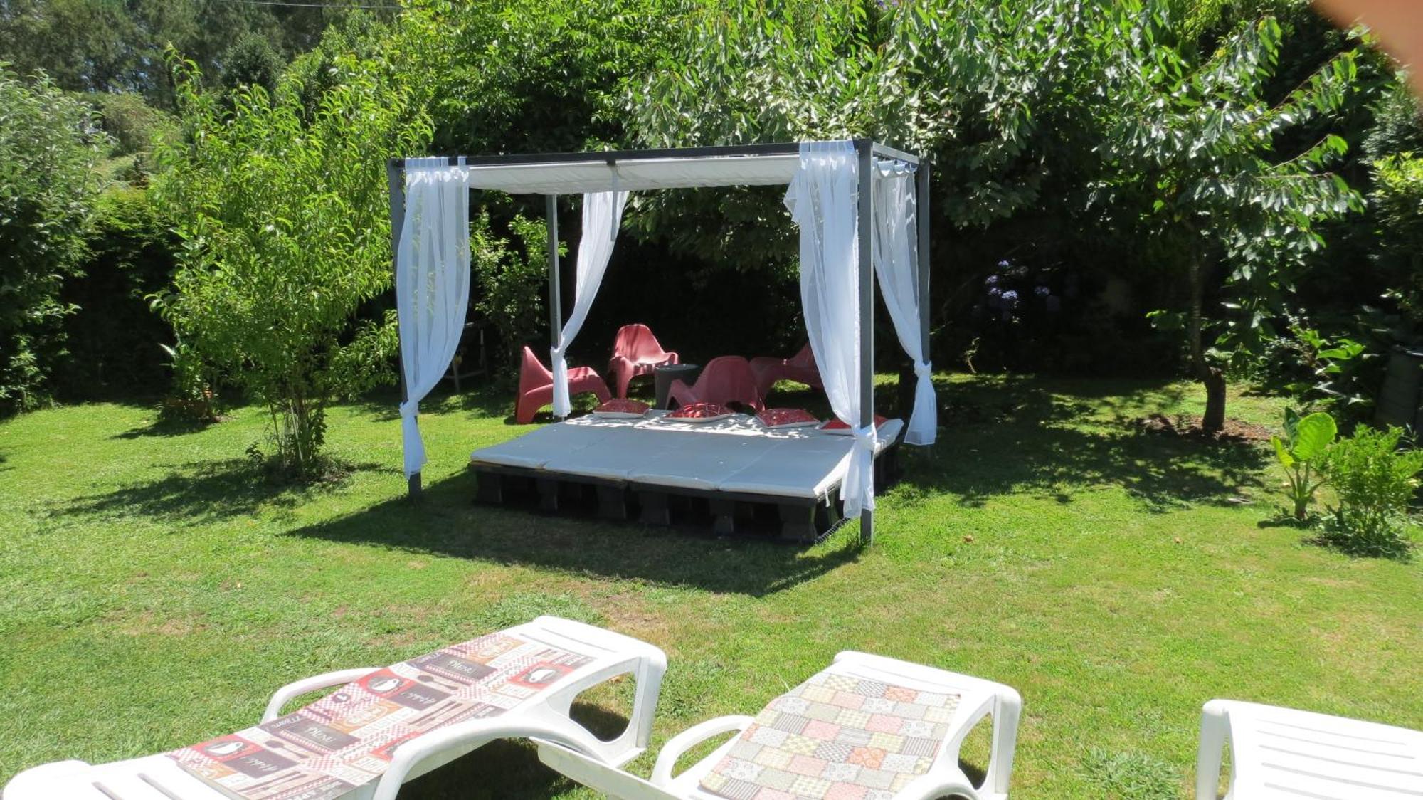 Chalet Con Piscina Y Diversion Ria De Vigo Vilaboa Esterno foto